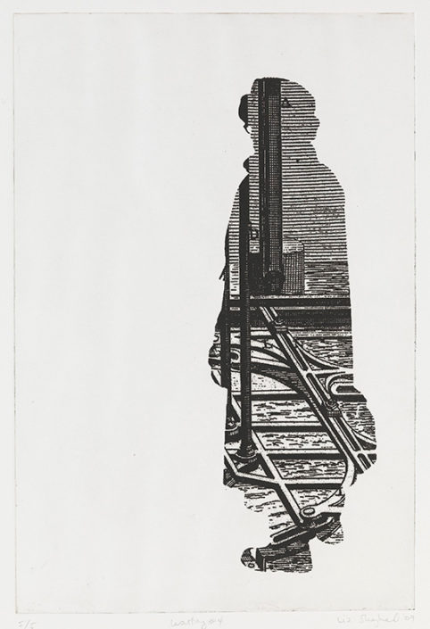 Immigrant 4, 2009, etching